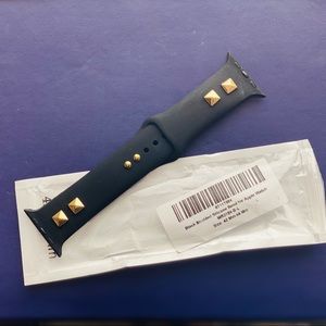 Black studded Apple Watch band